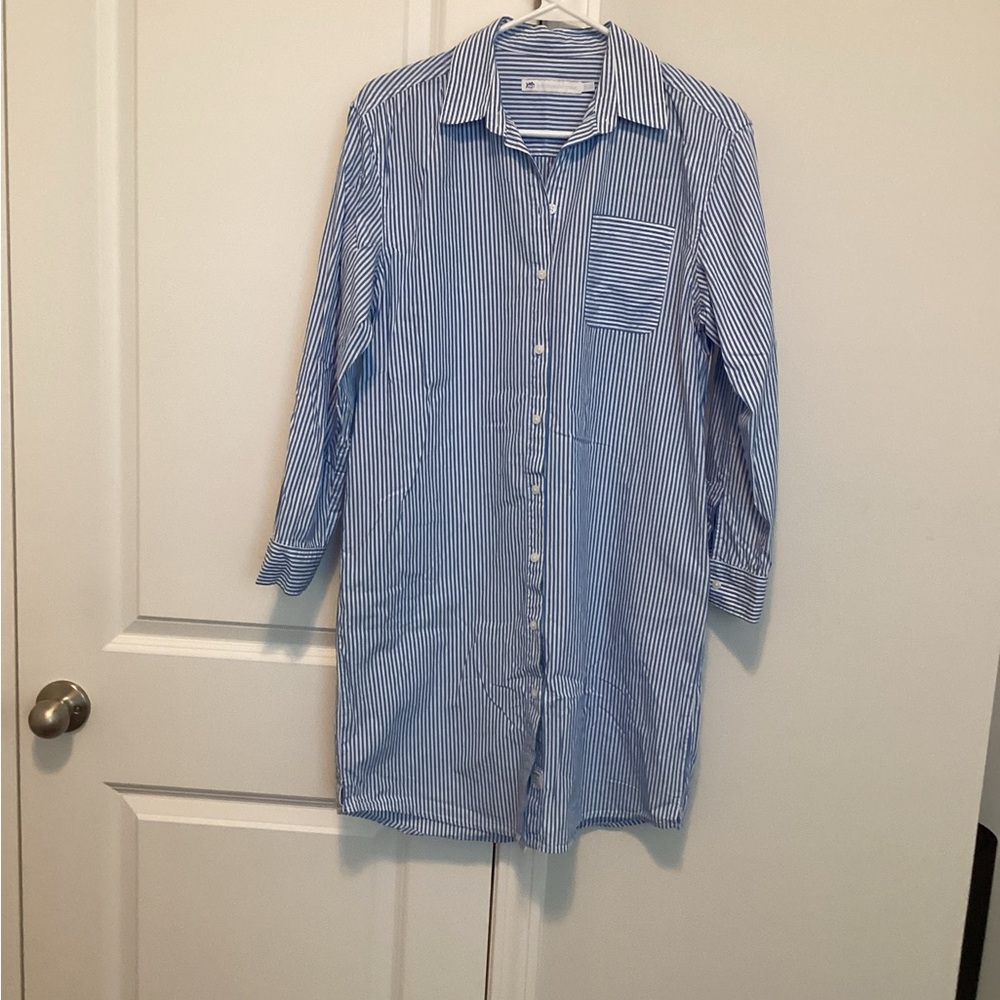Southern Tide Blue Casual Button Down Dress shirt